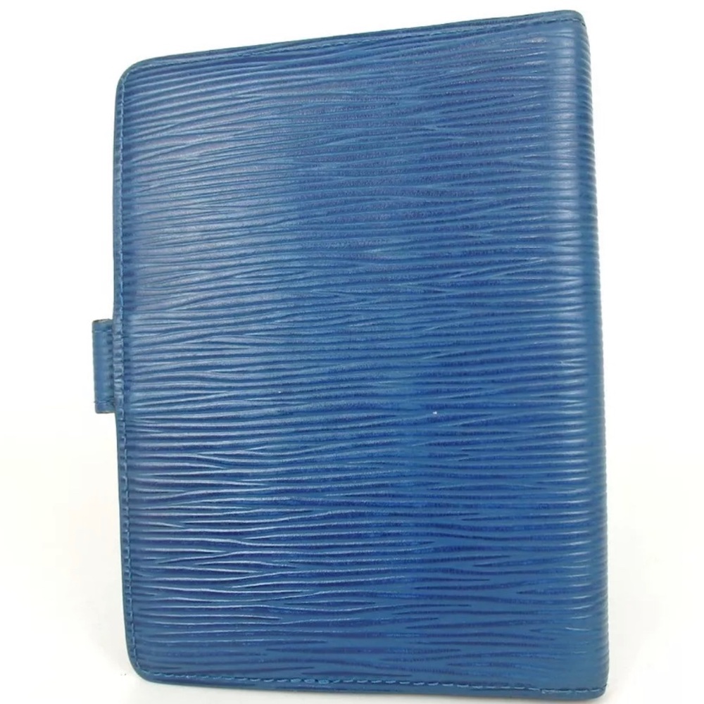 LOUIS VUITTON Blue Epi Leather Agenda 💙😍 - Picture 2 of 11